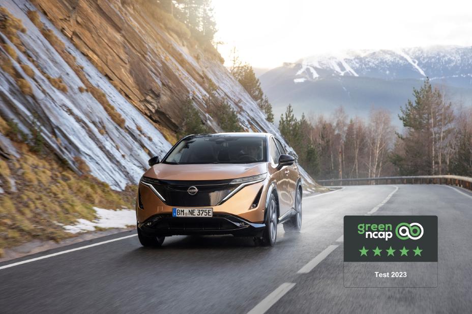 banner nissan ariya greenNCAP test greenNCAP nissan ariya