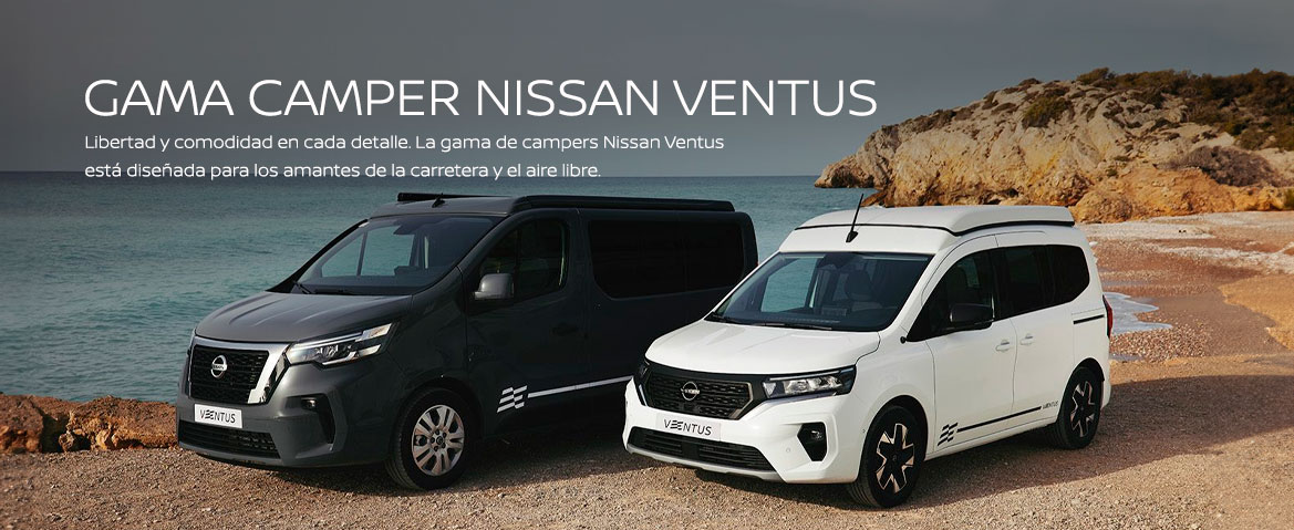 banner gama camper nissan ventus